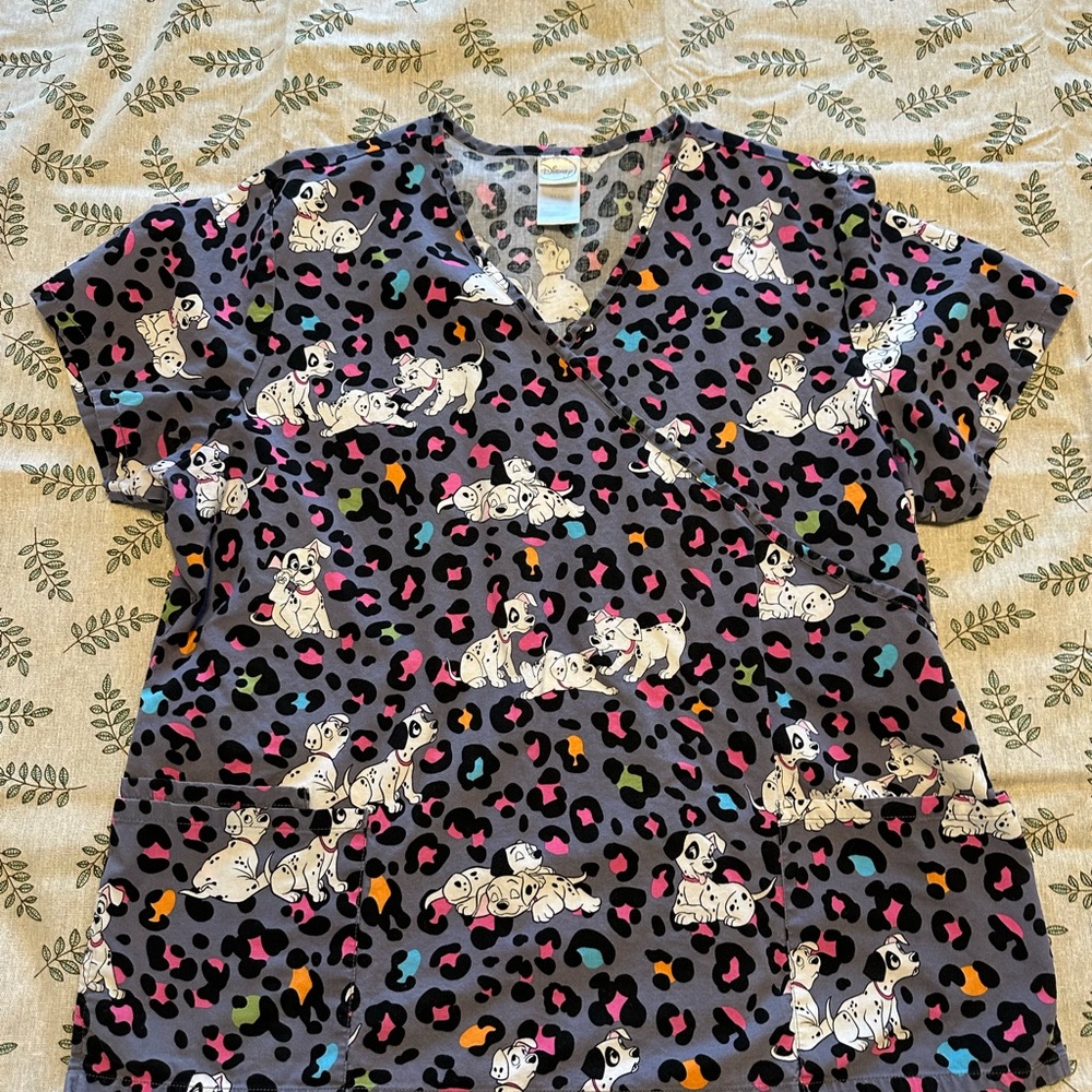 101 Dalmatian  Scrub Top